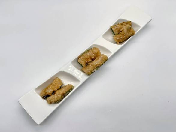 Poivrons farcis aux crevettes/鮮蝦釀尖椒/Shrimp Stuffed Peppers